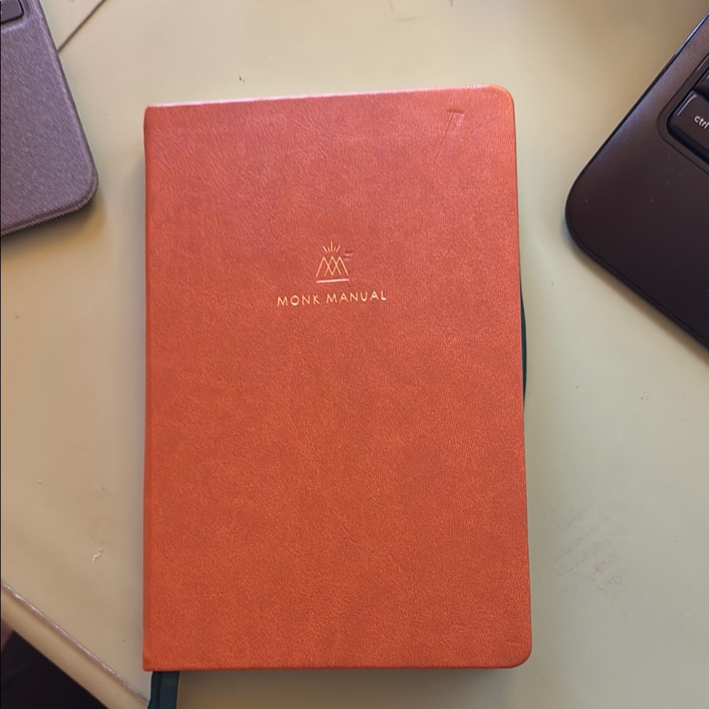Monk Manual 90 day planner